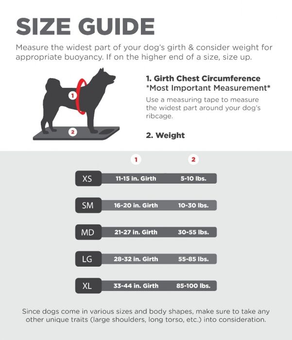 Granby Ripstop Dog Life Jacket, Extra Large