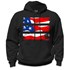 Old Glory Safety Hoodie, in Black