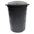 32-Gal Plastic Trash Can with Lid