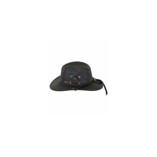 Men's River Guide Oilskin Cowboy Hat in Brown