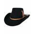 Men's Wide Open Spaces Wool Felt Cowboy Hat in Black