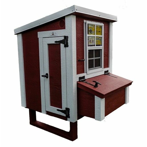 OverEZ Small Chicken Coop in Red