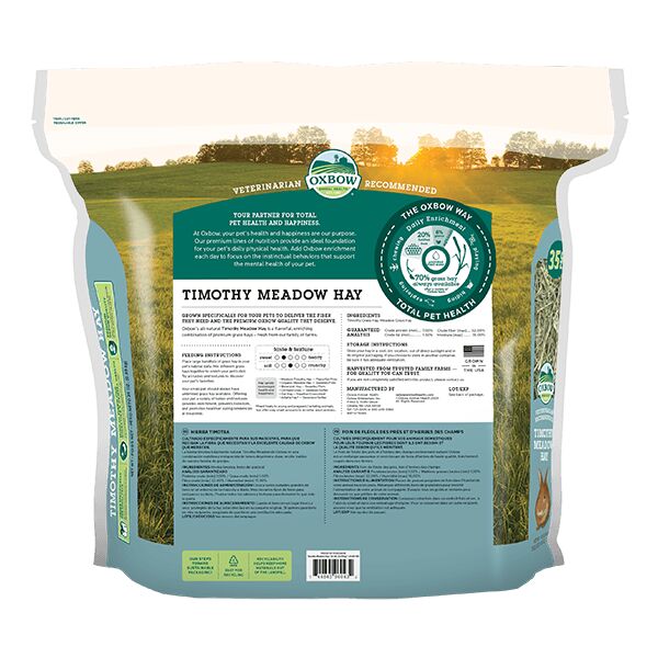 Timothy Meadow Hay for Small Animals, 84-Oz