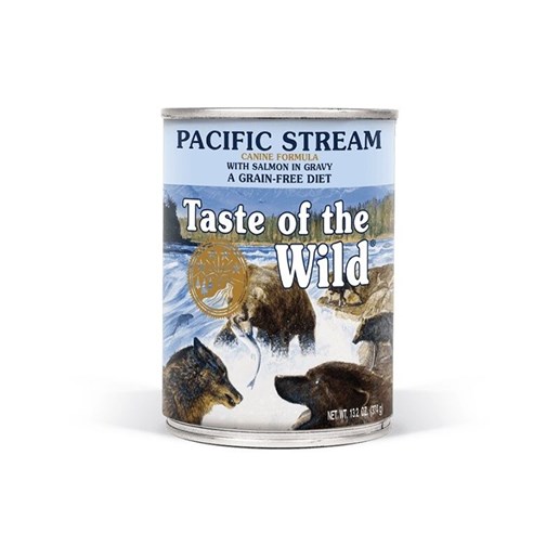 Taste of the Wild Pacific Stream Smoked Salmon Adult Wet Dog Food, 13.2-Oz Can 