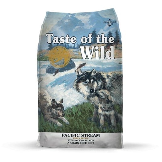 Taste of the Wild Pacific Stream Smoked Salmon Puppy Dry Dog Food, 5-Lb Bag 
