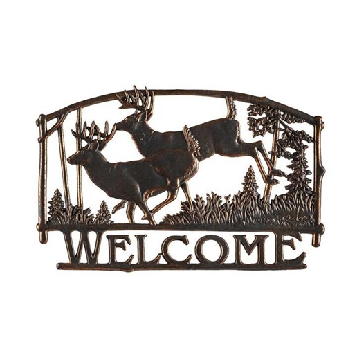 Bucks Welcome Sign