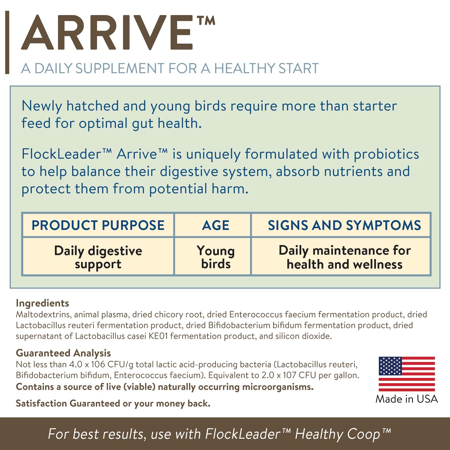 FlockLeader Arrive, 8-Oz