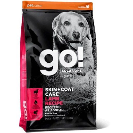 go! Solutions Skin and Coat Care Lamb Recipe, 3.5-lb Bag Dry Dog Food