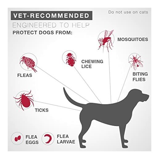 Flea & Tick Prevention for Medium Dogs, 4-Pk