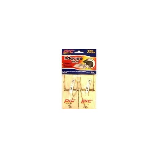 PIC Wood Mouse and Rat Trap, 2 Pack