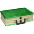 Double Sided 19 Compartment Tackle Box in Green