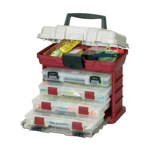 Tackle Box Rack 4-BY™ Rack System 3500 Tackle Box in Red