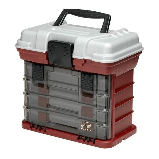 4-BY™ Rack System 3500 Tackle Box in Red