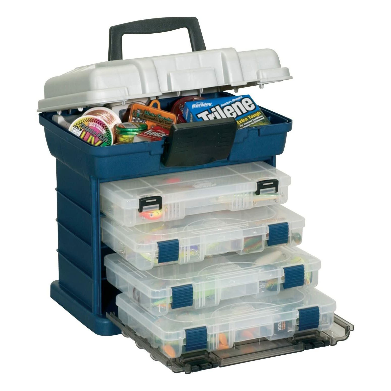 color coordinated plano tackle boxes 3-Tray Box with Dual Top Access, Dark Green Metallic/Off White, Premium Tackle Storage : General Sporting Equipment : Sports & Outdoors The Plano 6202 Two Plano Guide Series Tray Tackle