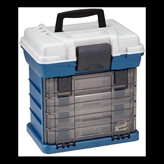 4-BY™ Rack System 3600 Tackle Box in Blue - Fishing Accessories, Plano