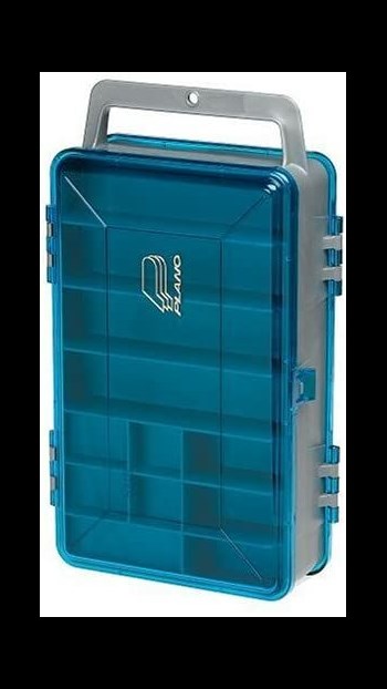 Double Sided Tackle Box Organizer in Blue, Medium - Fishing