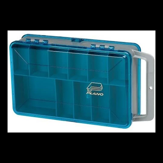 Double Sided Tackle Box Organizer in Blue, Medium - Fishing Accessories, Plano