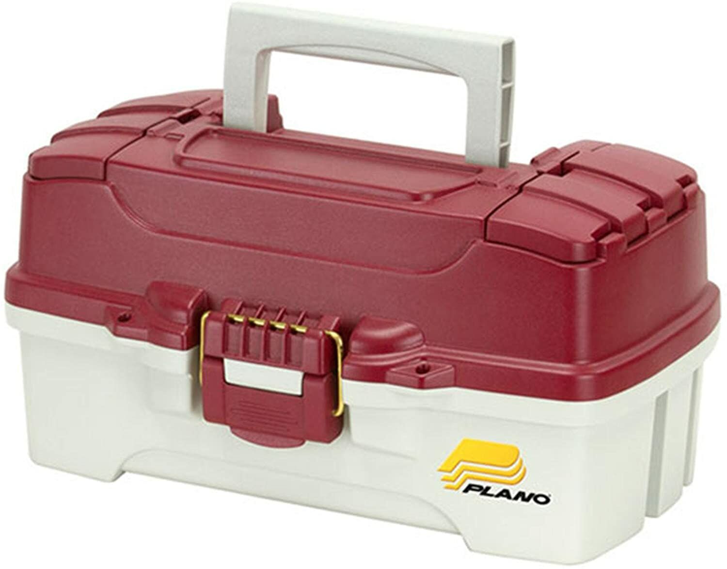 One Tray Tackle Box in Red