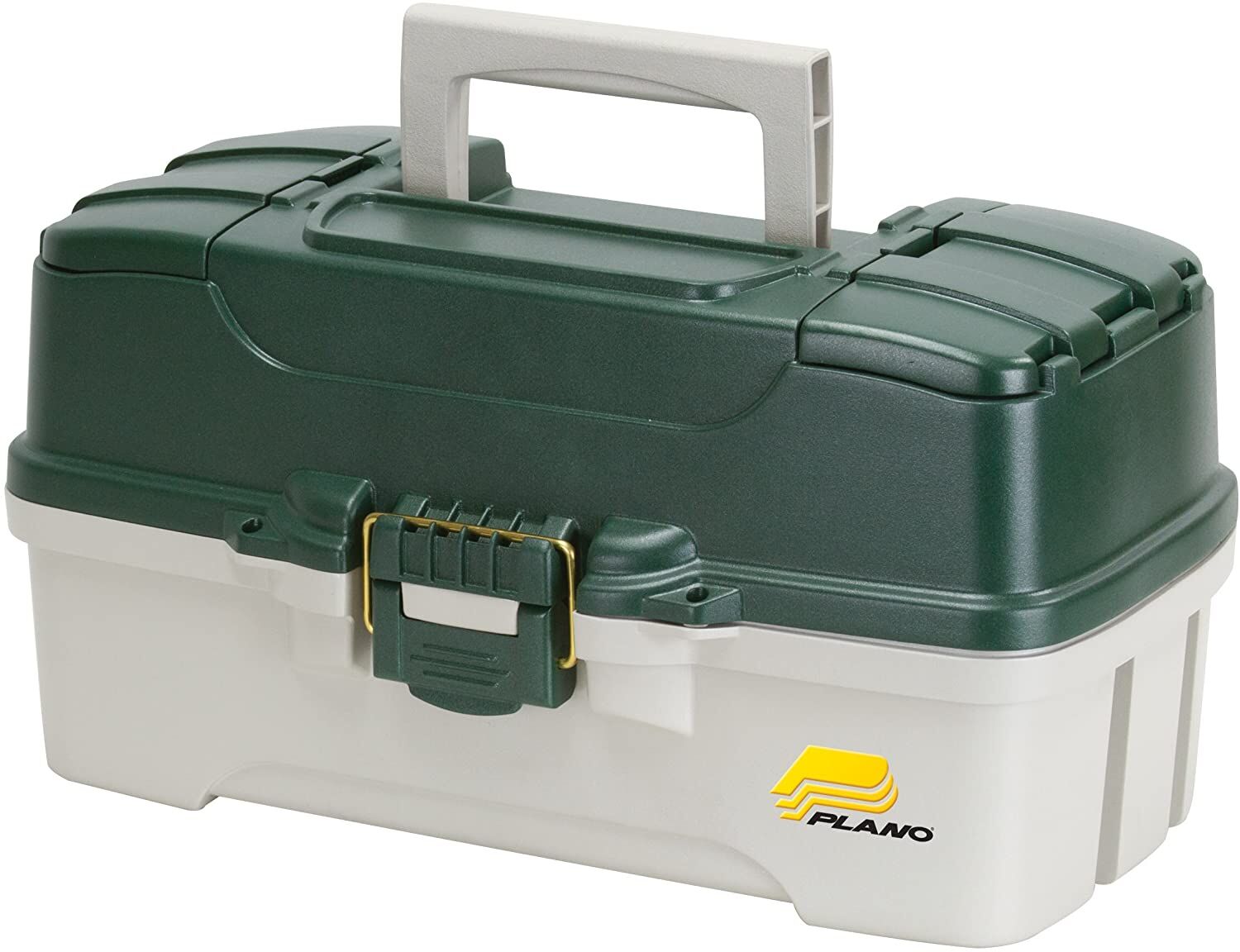 Three Tray Tackle Box in Green