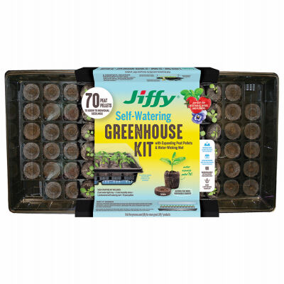 Self-Watering Greenhouse Kit, 70-Ct