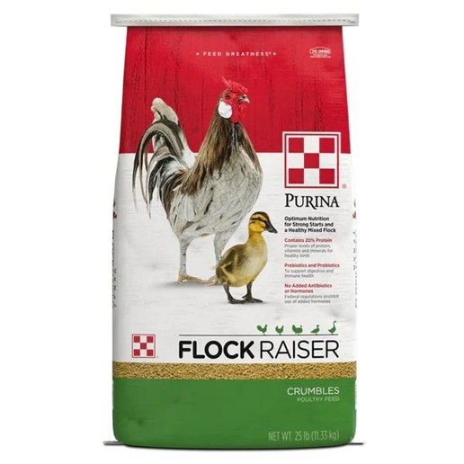 Purina Flock Raiser Crumble, 50-lb bag 