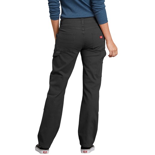 Women's Double Front Carpenter Jean in Black