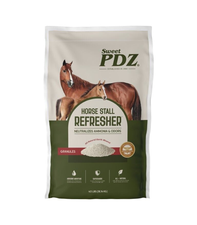 Sweet PDZ Horse Stall Refresher Granules, 40-Lb