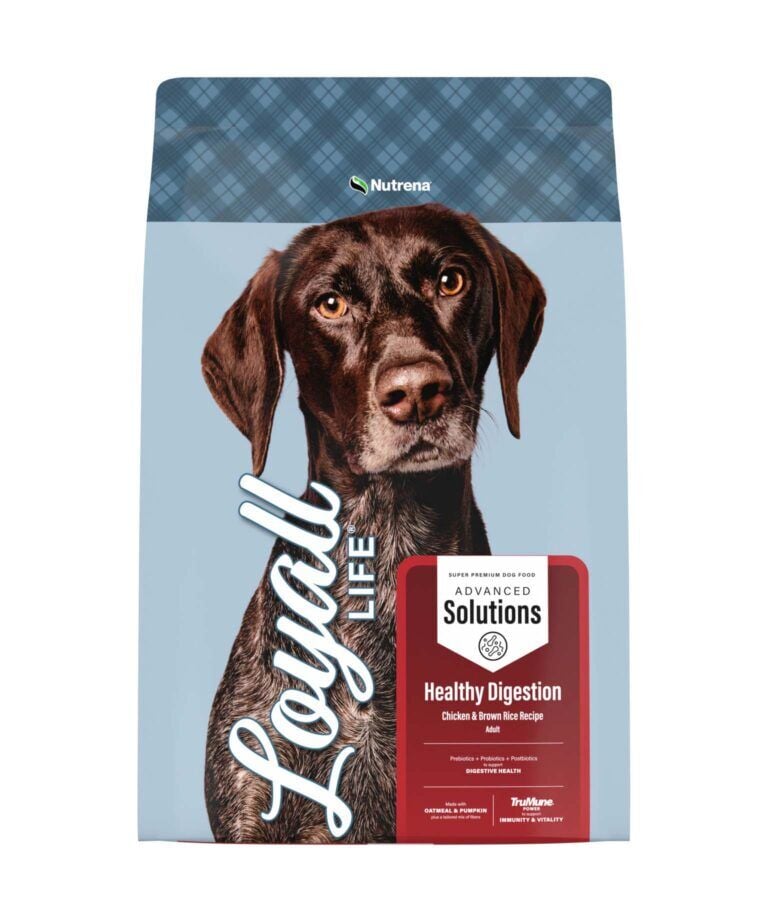 Nutrena Loyall Life Advanced Solutions Healthy Digestion Chicken & Brown Rice Dog Food, 30-Lb