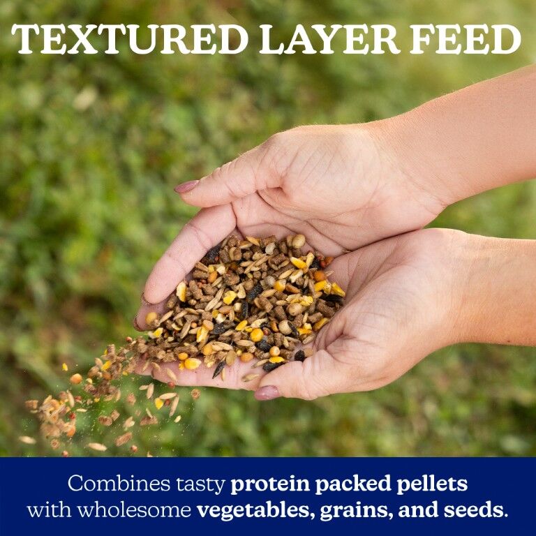 Nutrena NatureWise Harvest Blend 18% Textured Layer Feed, 40-Lb