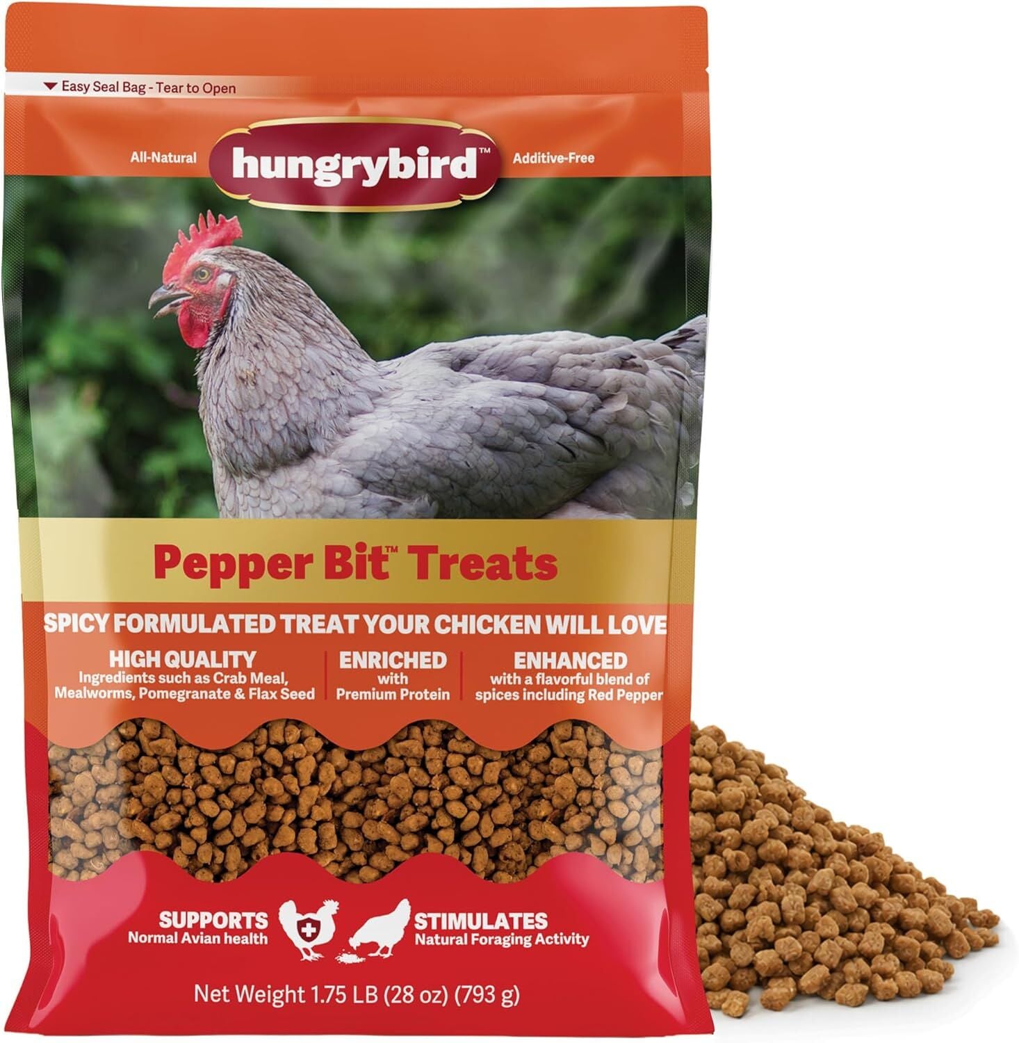 Hungrybird Pepper Bit Treats, 1.75 lb.