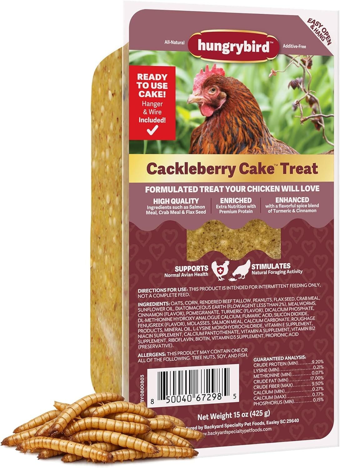 Hungrybird Cackleberry Cake Treat, 15 oz.
