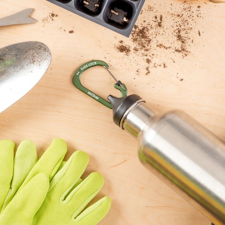 Nite Ize Blue SlideLock Aluminum Carabiner, Size #3