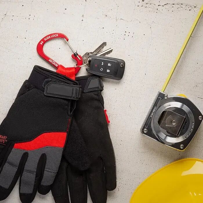 Nite Ize Blue SlideLock Aluminum Carabiner, Size #3