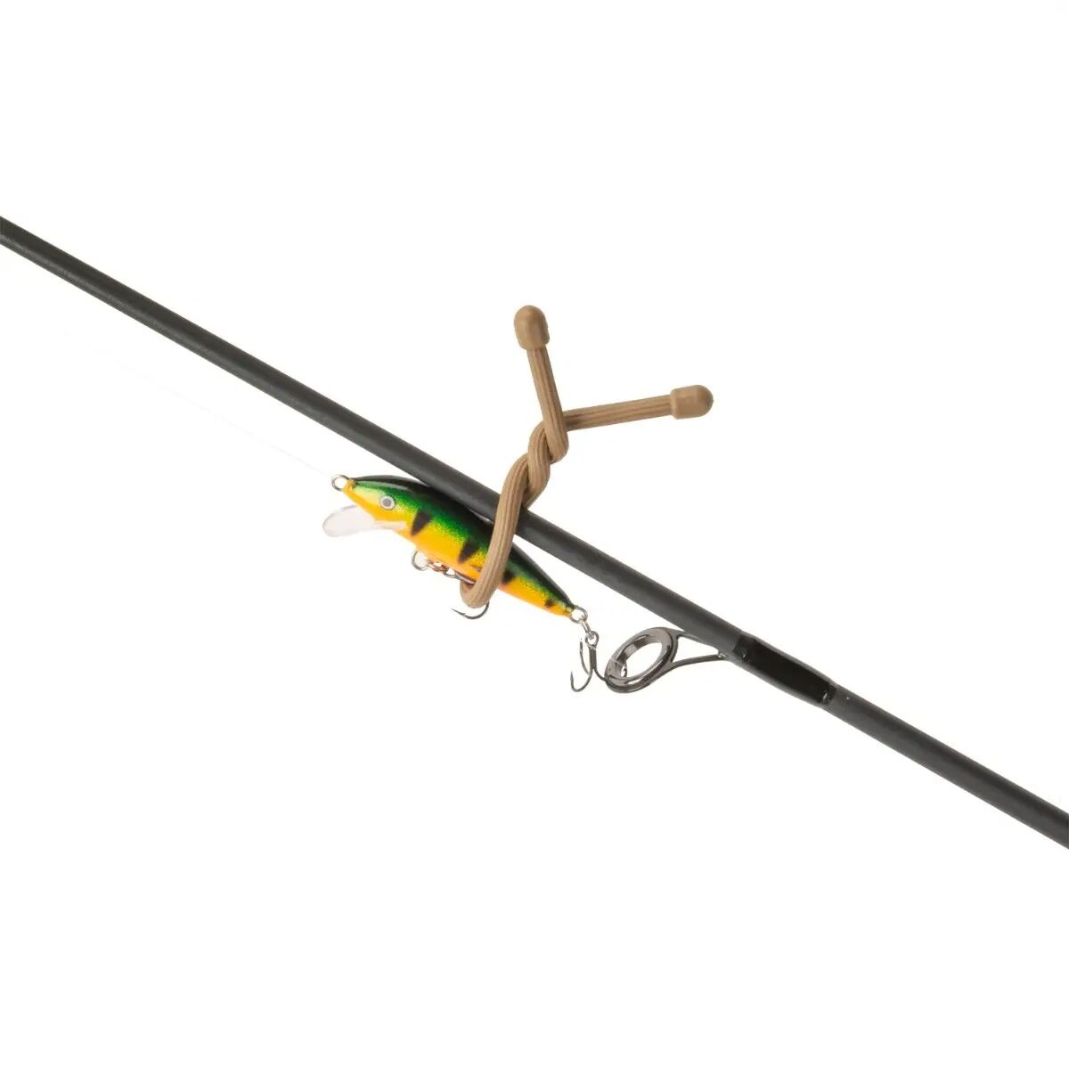 Nite Ize Black Gear Tie Original Reusable Rubber Twist Tie, 6-In, 2-Pk