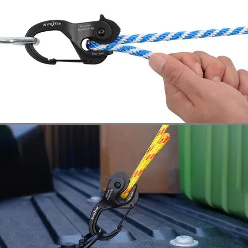 Nite Ize CamJam XT Aluminum Black Rope Tightener