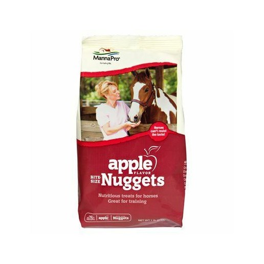 Manna Pro Apple Horse Nuggets - 1 lb