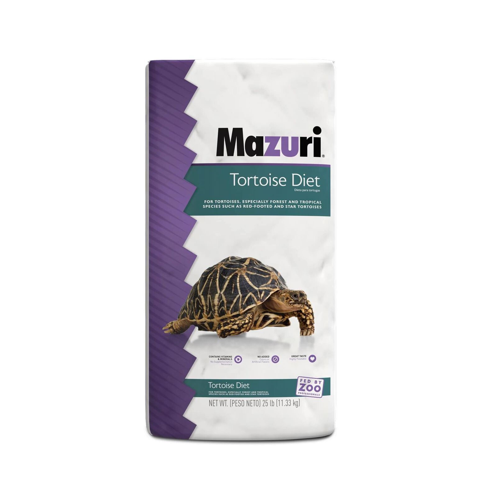 Mazuri Tortoise Diet, 25-Lb Coastal Farm MAZURI Coastal Country