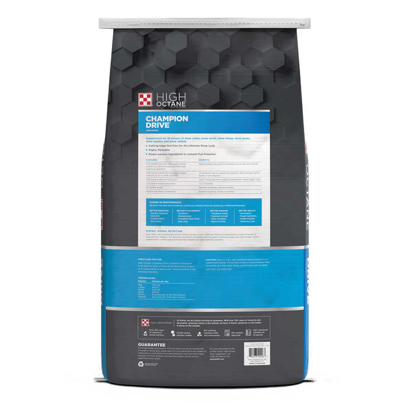 Purina High Octane Champion Drive Topdress Show Supplement, 40-Lb