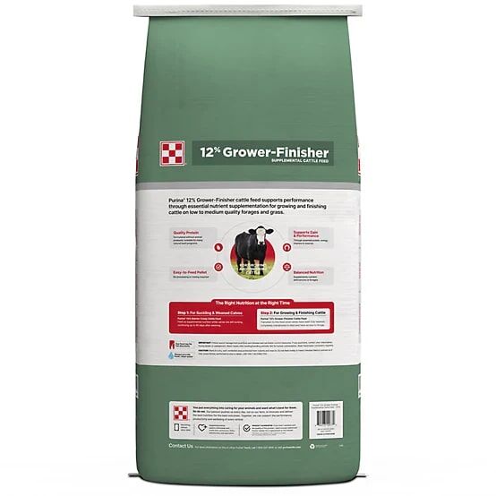 Purina 12% Cattle Grower-Finisher, 50-Lb