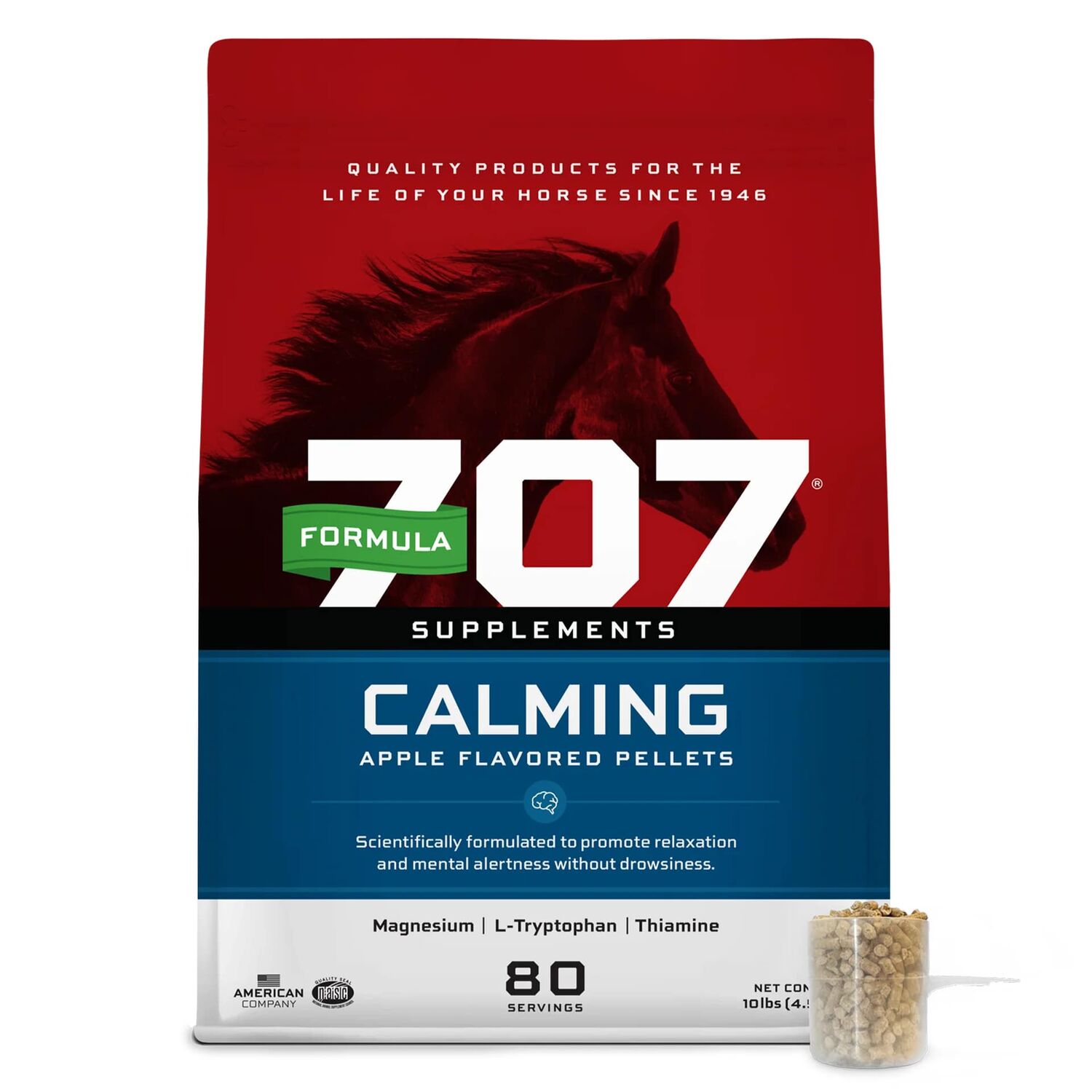 Formula 707 Calming Pellets, 10-Lb