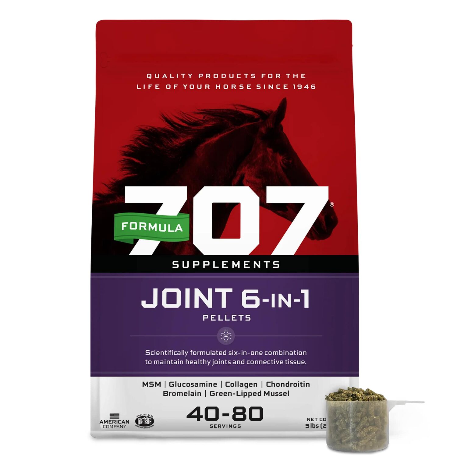Formula 707 Joint 6-In-1 Pellets, 5-Lb
