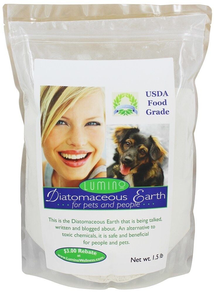 Lumino Wellness Food Grade Diatomaceous Earth, 1.5-Lb