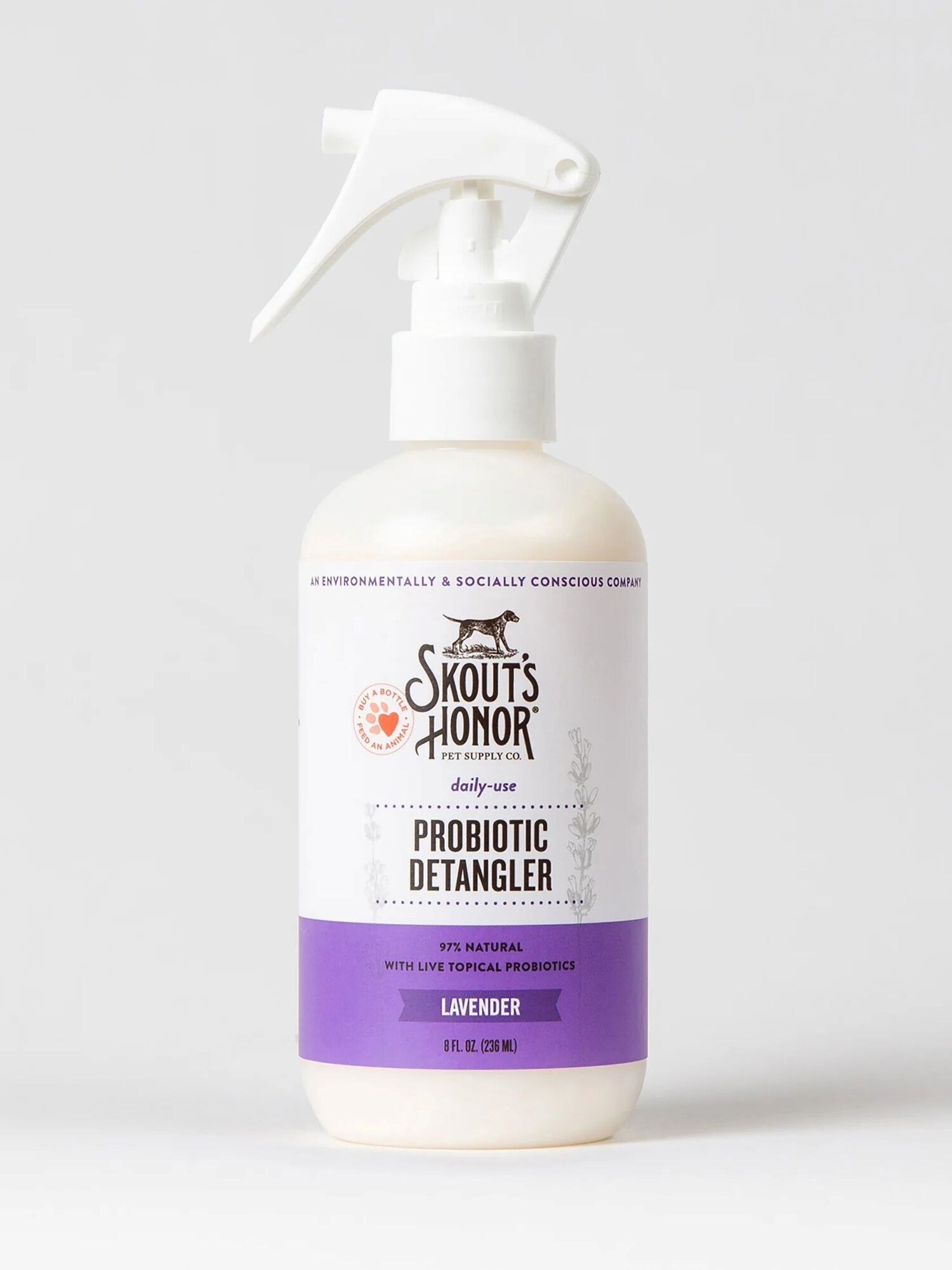 Skout's Honor Probiotic Detangler Lavender, 8-Oz