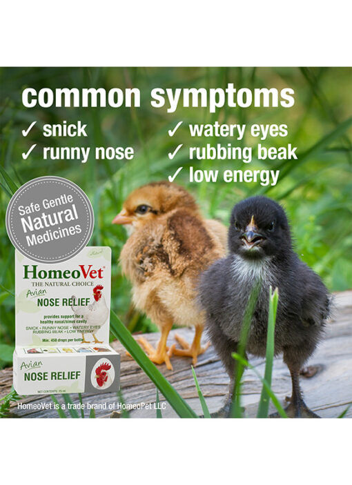 HomeoPet Avian Nose Relief, 15-mL