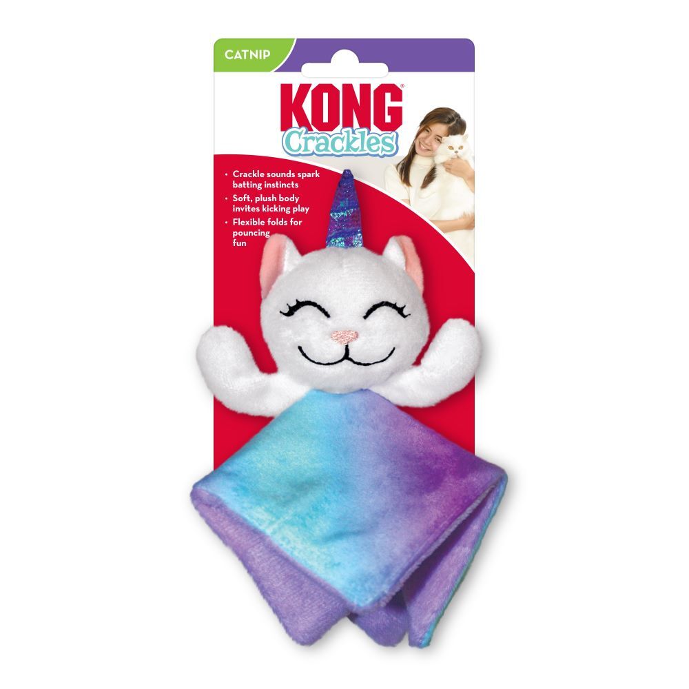 KONG Crackles Caticorn Cat Toy
