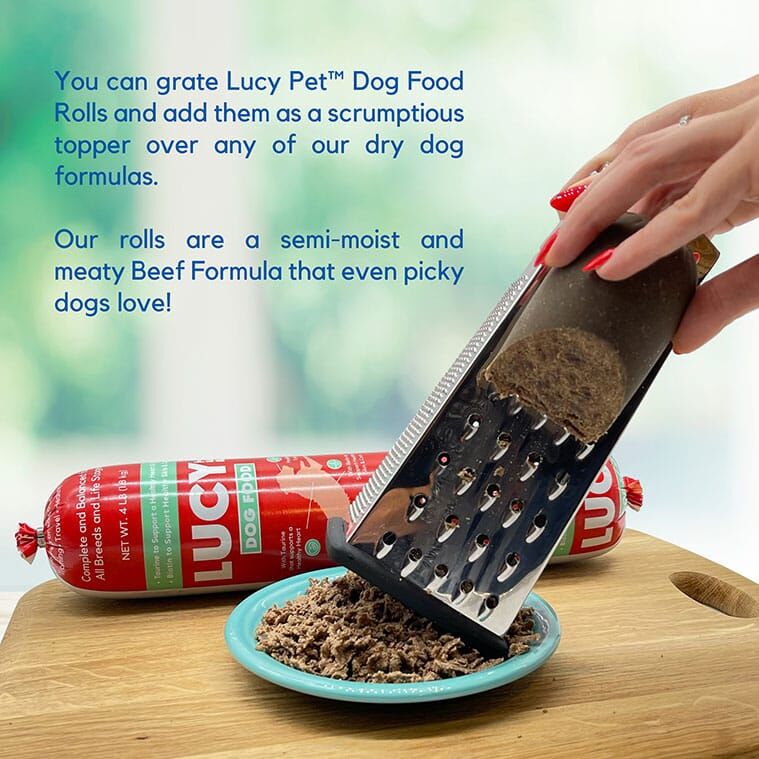Lucy Pet Original Recipe Beef Formula Dog Food Rolls, 2.75-Oz