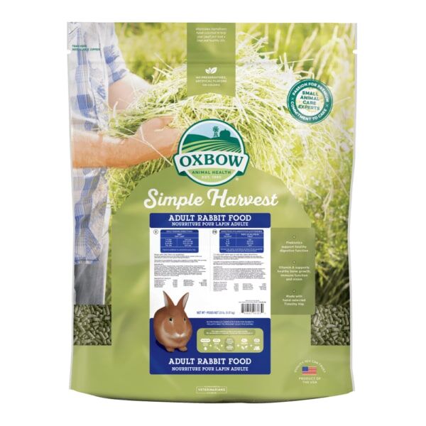 Oxbow Simple Harvest Adult Rabbit Food, 8-Lb
