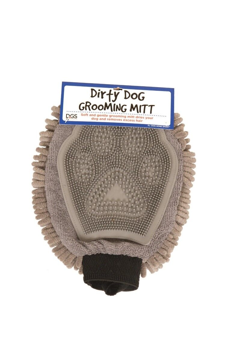 Dog Gone Smart Dirty Dog Brown Doormat Grooming Mitt