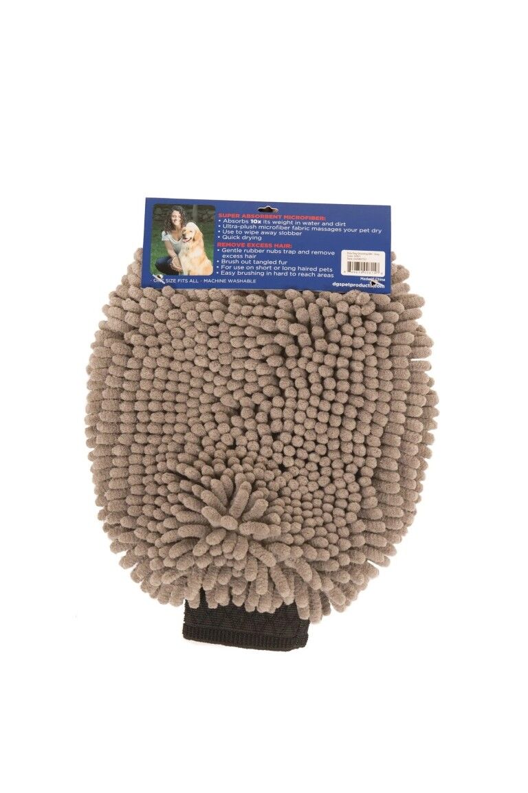 Dog Gone Smart Dirty Dog Brown Doormat Grooming Mitt