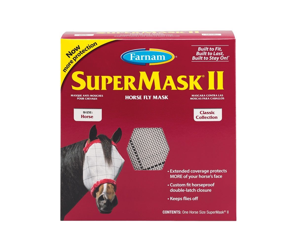 Farnam SuperMask II Horse Fly Mask